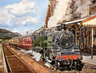 Standard Splendour by Kevin Guild of Railway Artist Parrish